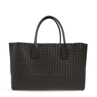 Bottega Veneta BRĄZOWY Torba `Cabat Medium` typu `shopper`