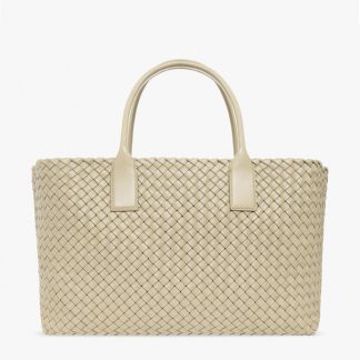 Bottega Veneta ZIELONY Torba ‘Cabat Medium’ typu ‘shopper’